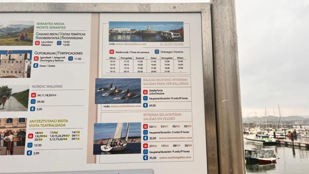 Exclusivo "Gran Bilbao" Suite Deluxe Parking Opcional Santurtzi Dış mekan fotoğraf